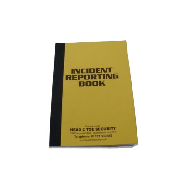 Incident Reporting Book
