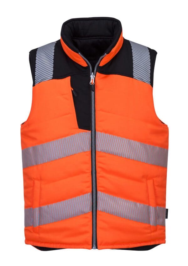 PW3 Hi-Vis Reversible Bodywarmer