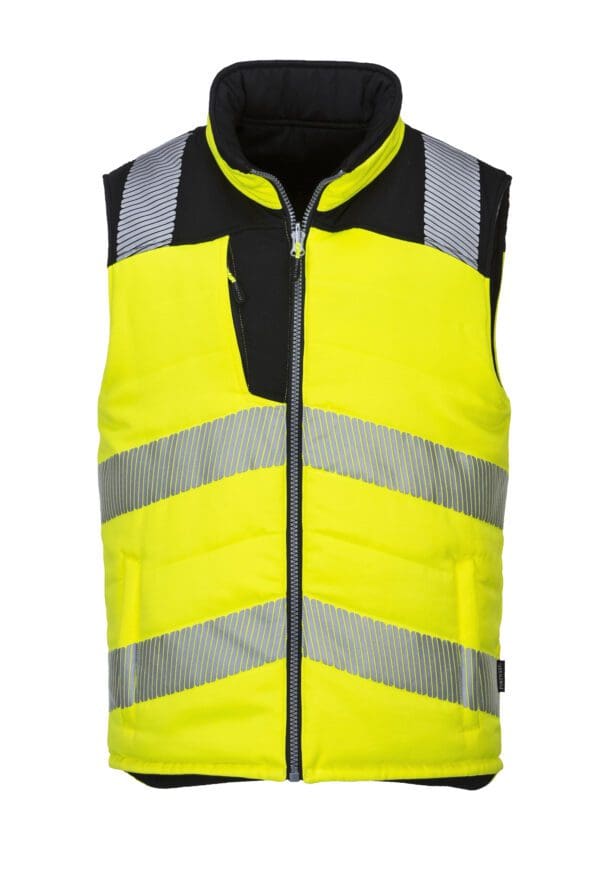 PW3 Hi-Vis Reversible Bodywarmer - Image 4