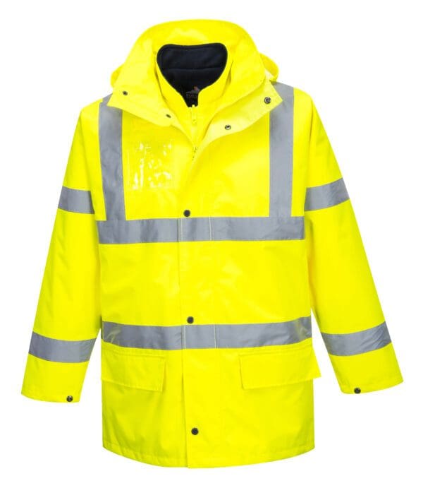 Hi-Vis Essential 5-in-1 Jacket - Image 10