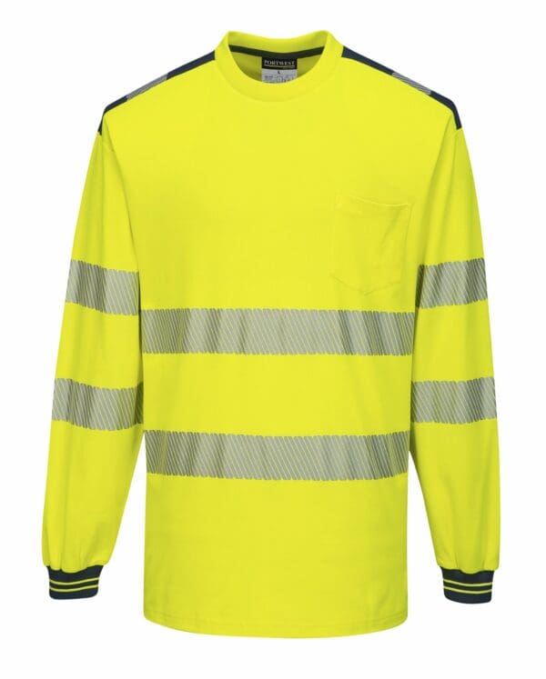 PW3 Hi-Vis Long Sleeve T-Shirt - Image 7