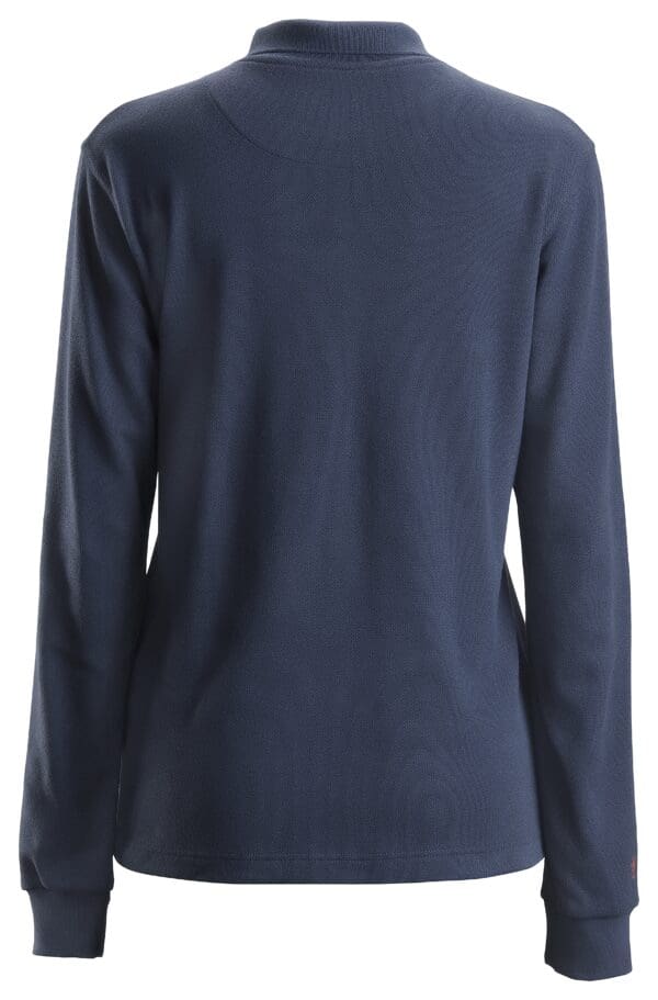 2667 - Woman's Long Sleeve Polo Shirt - Image 3