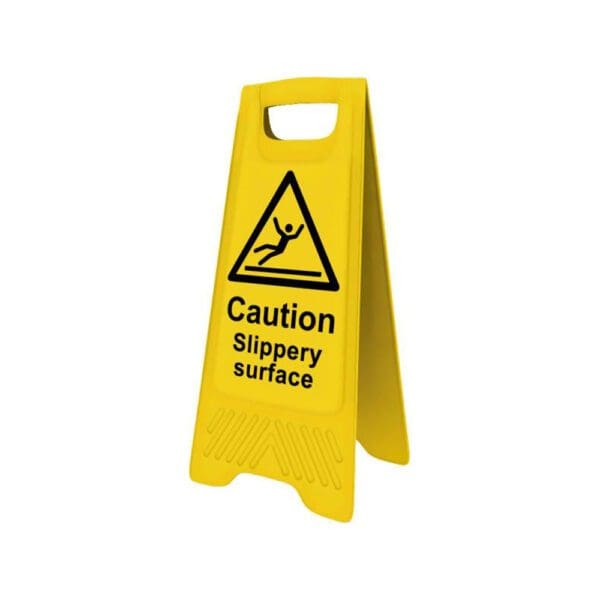 Heavy Duty A-Board - 'Caution Slippery Surface'
