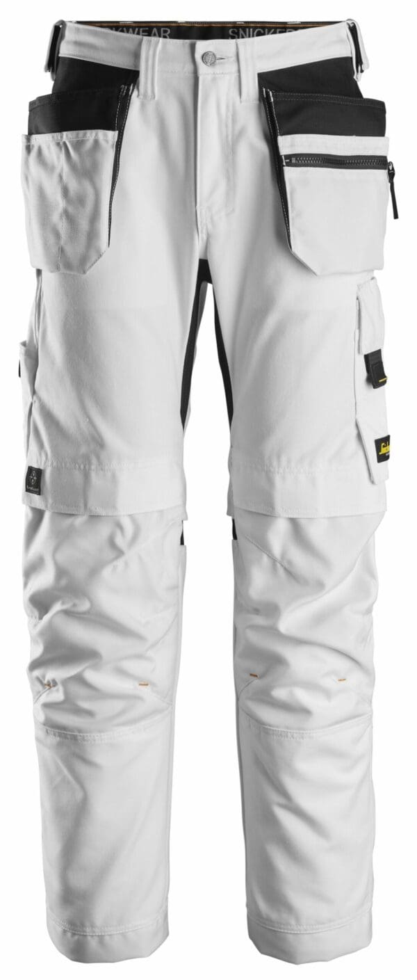 6224 - AllroundWork Canvas+ Stretch Work Trousers+ Holster Pockets - Image 3