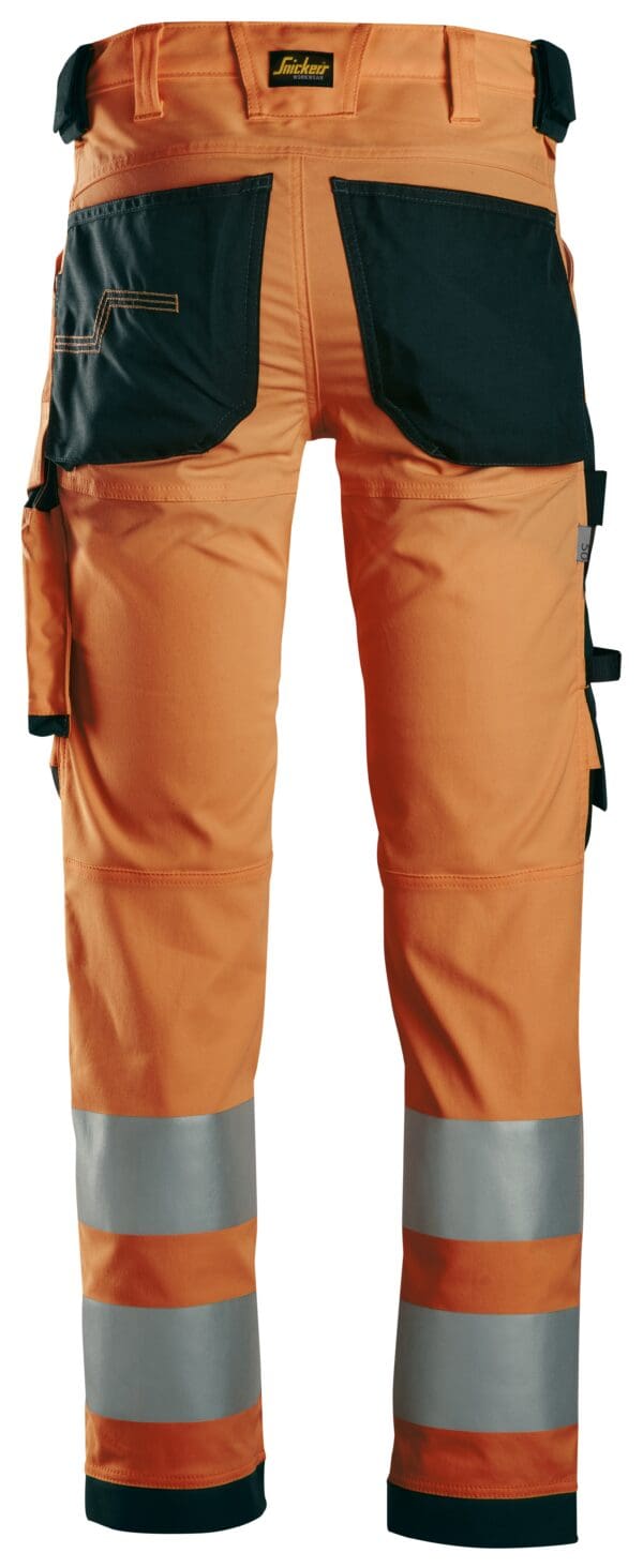 6343 - AllroundWork High-Vis Stretch Trousers Class 2 - Image 2