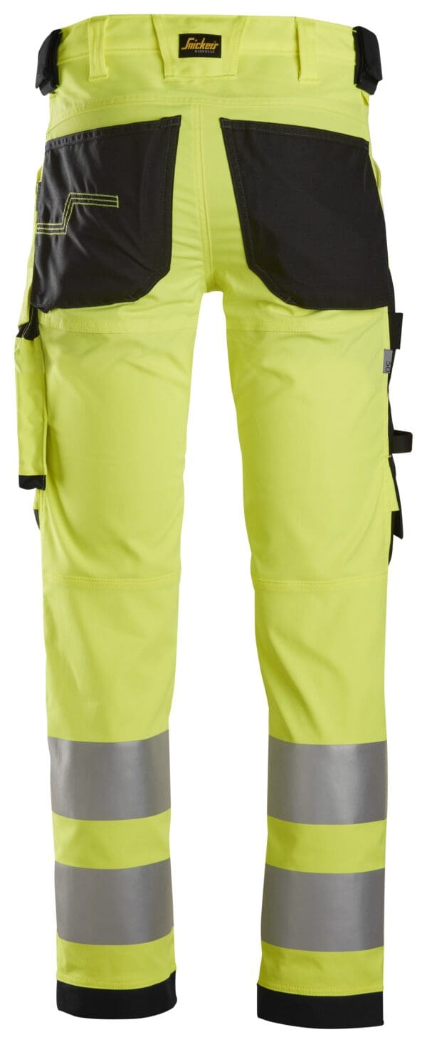 6343 - AllroundWork High-Vis Stretch Trousers Class 2 - Image 4