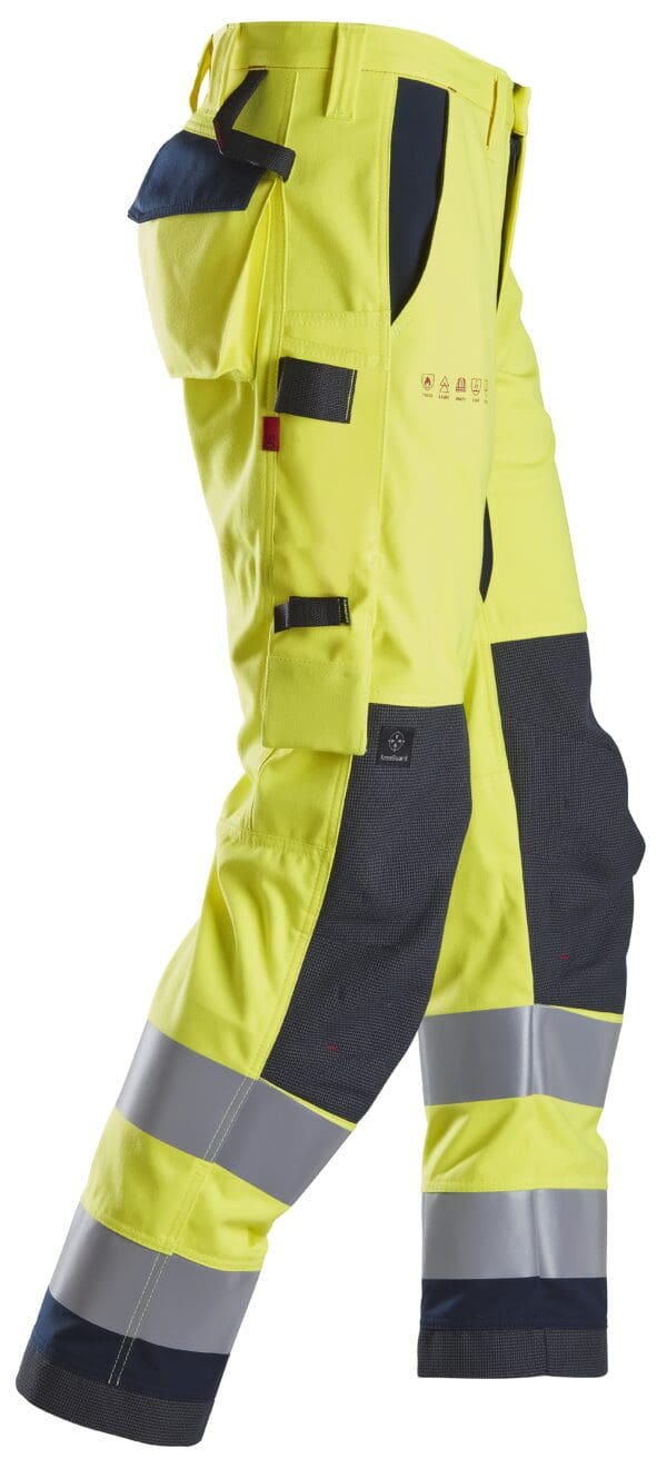 6360 - ProtecWork High-Vis Work Trousers Class 2 - Image 2