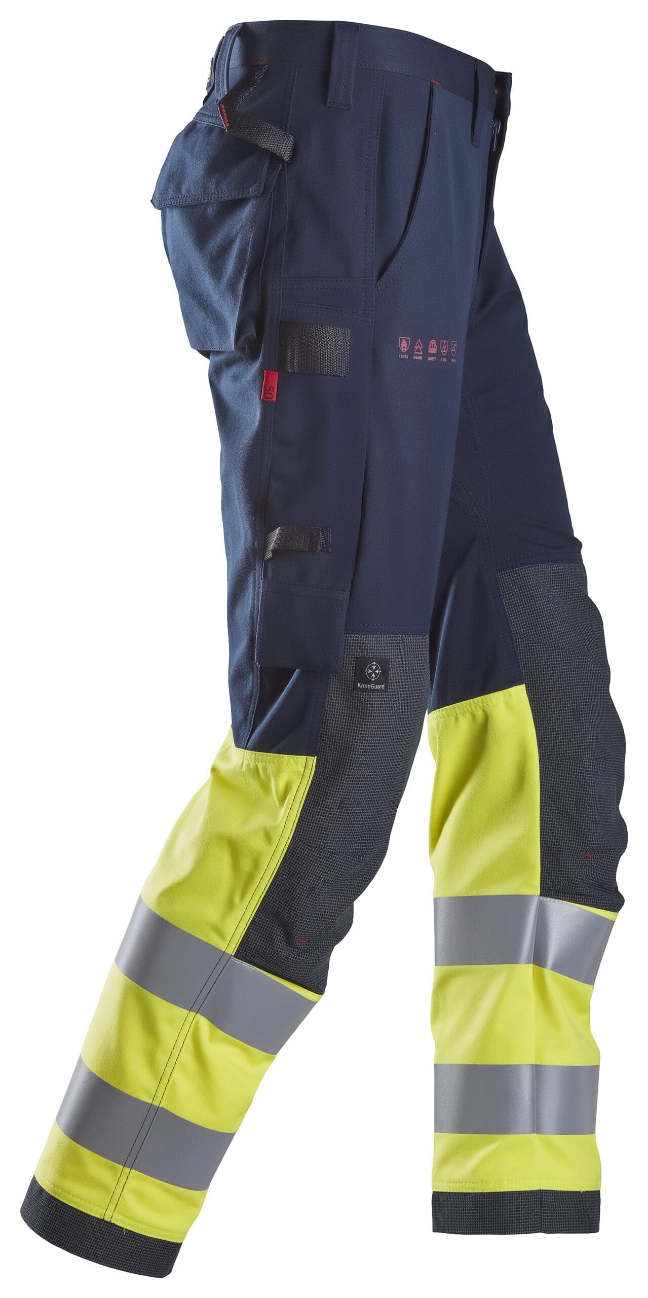 Snickers hi vis work trousers deals