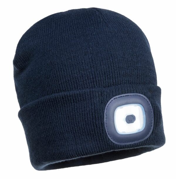 Rechargeable Twin LED Beanie - Image 5