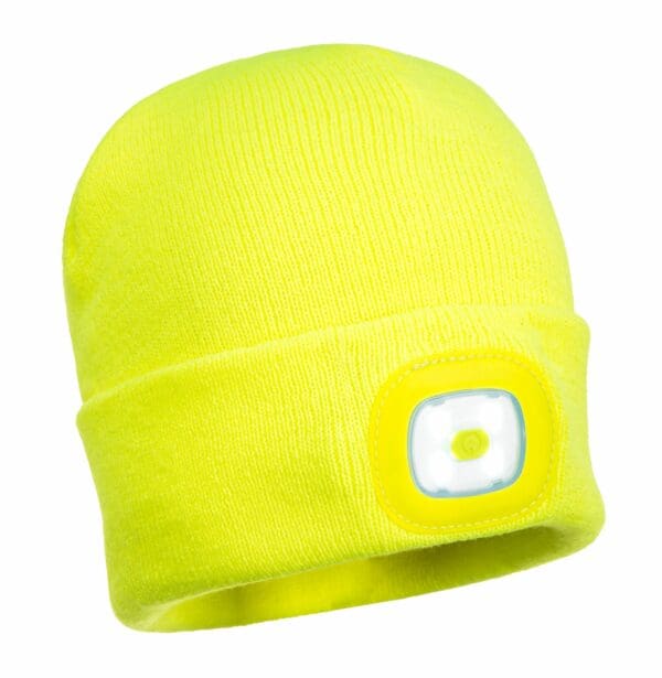 Rechargeable Twin LED Beanie - Image 3