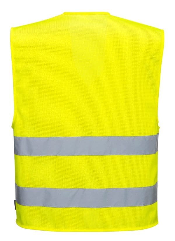 MeshAir Hi-Vis Two Band Vest - Image 2