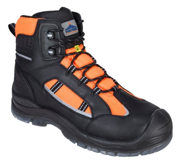 Portwest Compositelite Retroglo Hi-Vis Boot S3 WR ESD