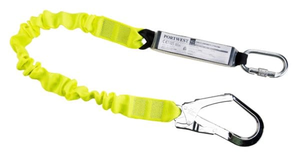 Single Elasticated Lanyard with Shock Absorber