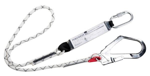 Single Kernmantle Lanyard with Shock Absorber