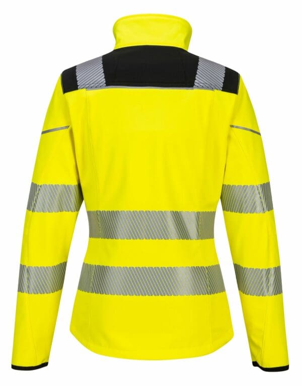 PW3 Hi-Vis Ladies Softshell - Image 2