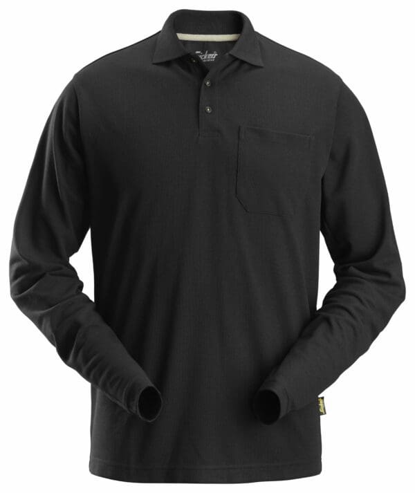 2608 - Long Sleeve Pique© Shirt