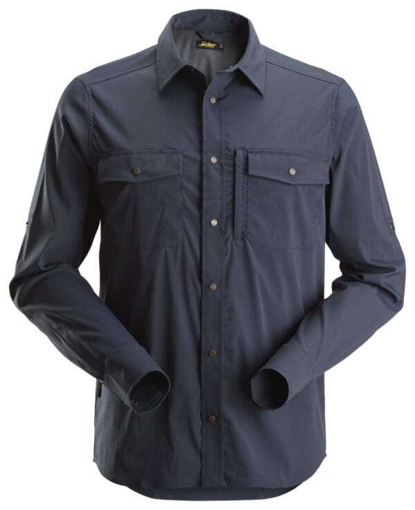 8521 - Wicking Long Sleeve Shirt - Image 4