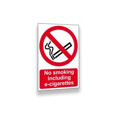 No Smoking Signs