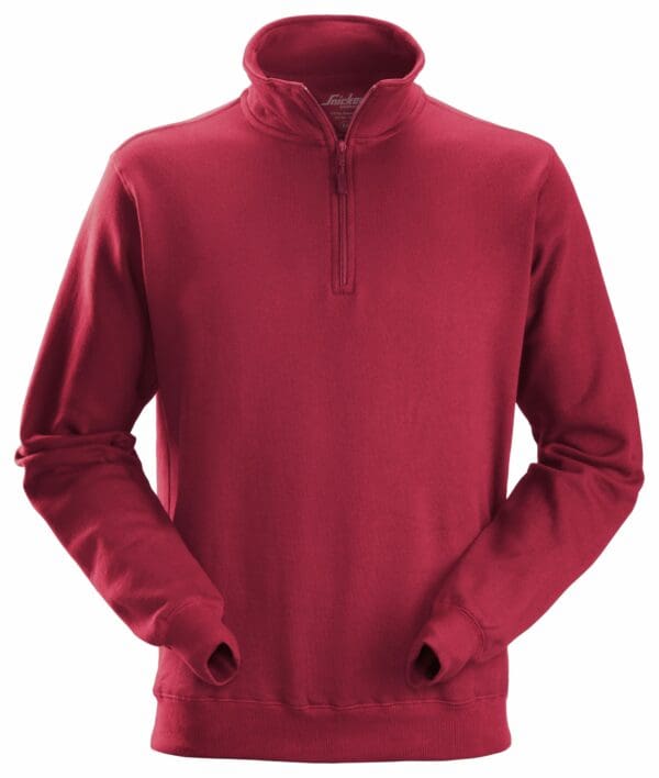 2818 - Half Zip Sweatshirt - Image 2