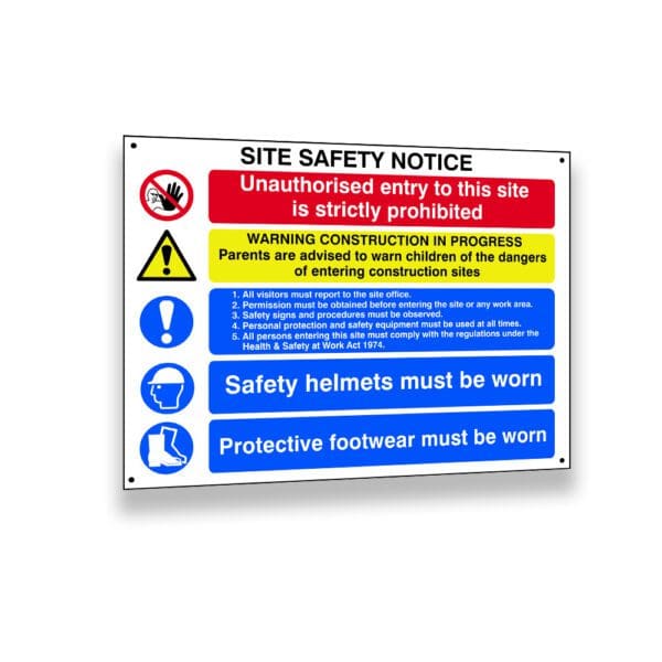 4550 - Composite Site Safety Notice - FMX (800 x 600mm)