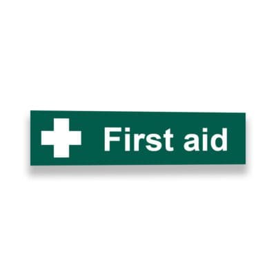 First Aid Sign