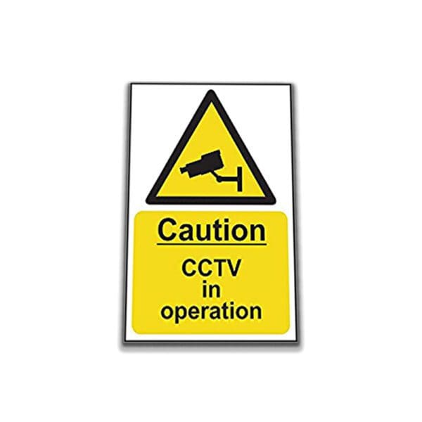 Caution CCTV in Operation
