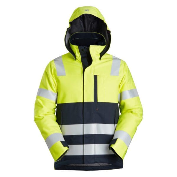 1163 - ProtecWork Insulated Hood Jacket, High-Vis Class 3