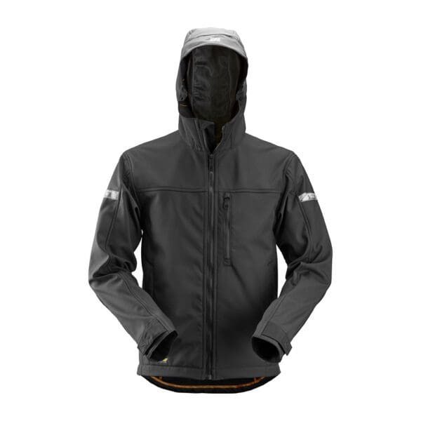 1229 - AllroundWork, Soft Shell Jacket with Hood
