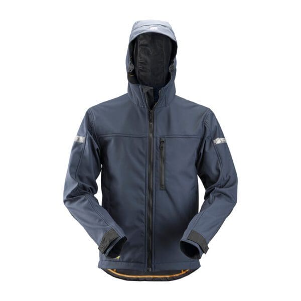 1229 - AllroundWork, Soft Shell Jacket with Hood - Image 3