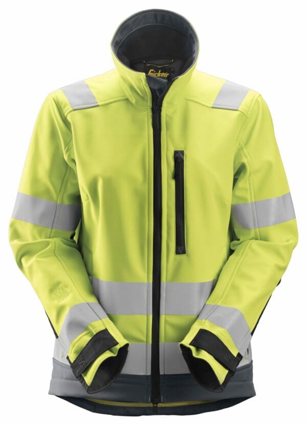 1237 - AllroundWork, Women's High-Vis Softshell Jacket Class 2/3 - Image 3