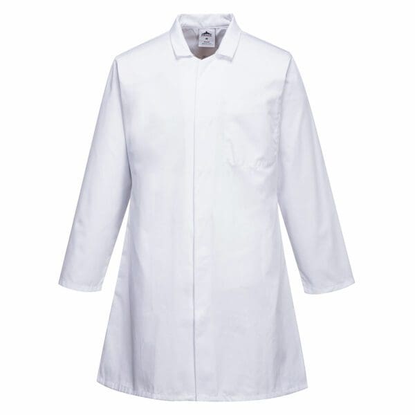 Men's Food Coat, Three Pockets