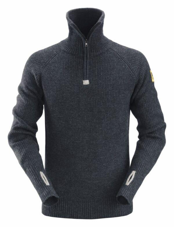 2905 - 1/2-Zip Wool Sweater - Image 5