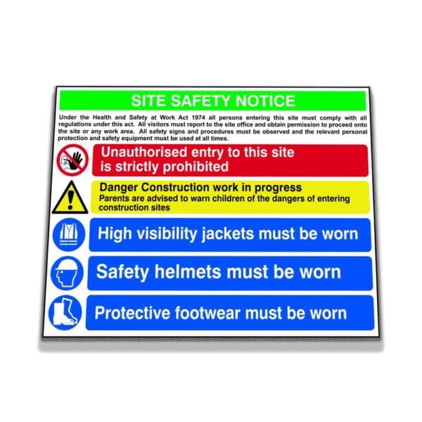 4551 - Composite site safety notice - FMX (800 x 600mm)