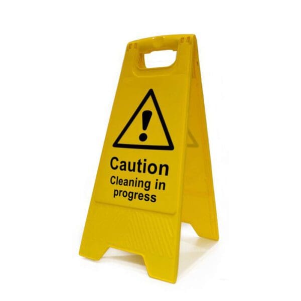 Heavy Duty A-Board - 'Caution Cleaning in progress'