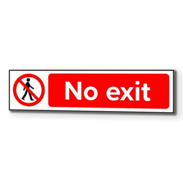 No exit