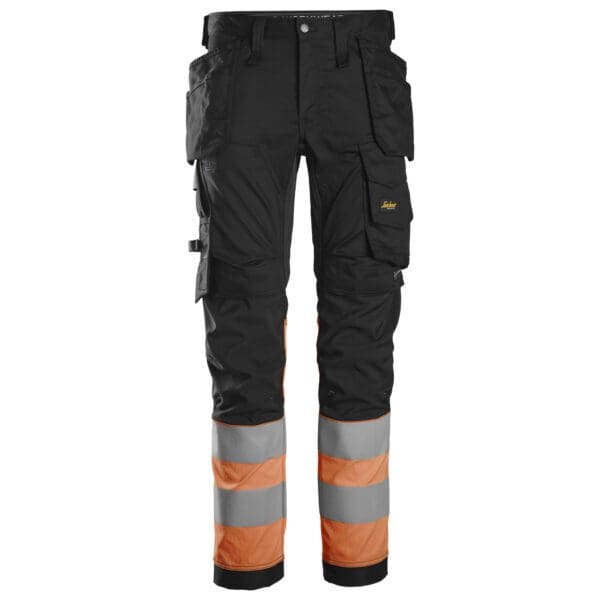 6234 - High-Vis Stretch Trousers Class 1 w/ Holster Pockets