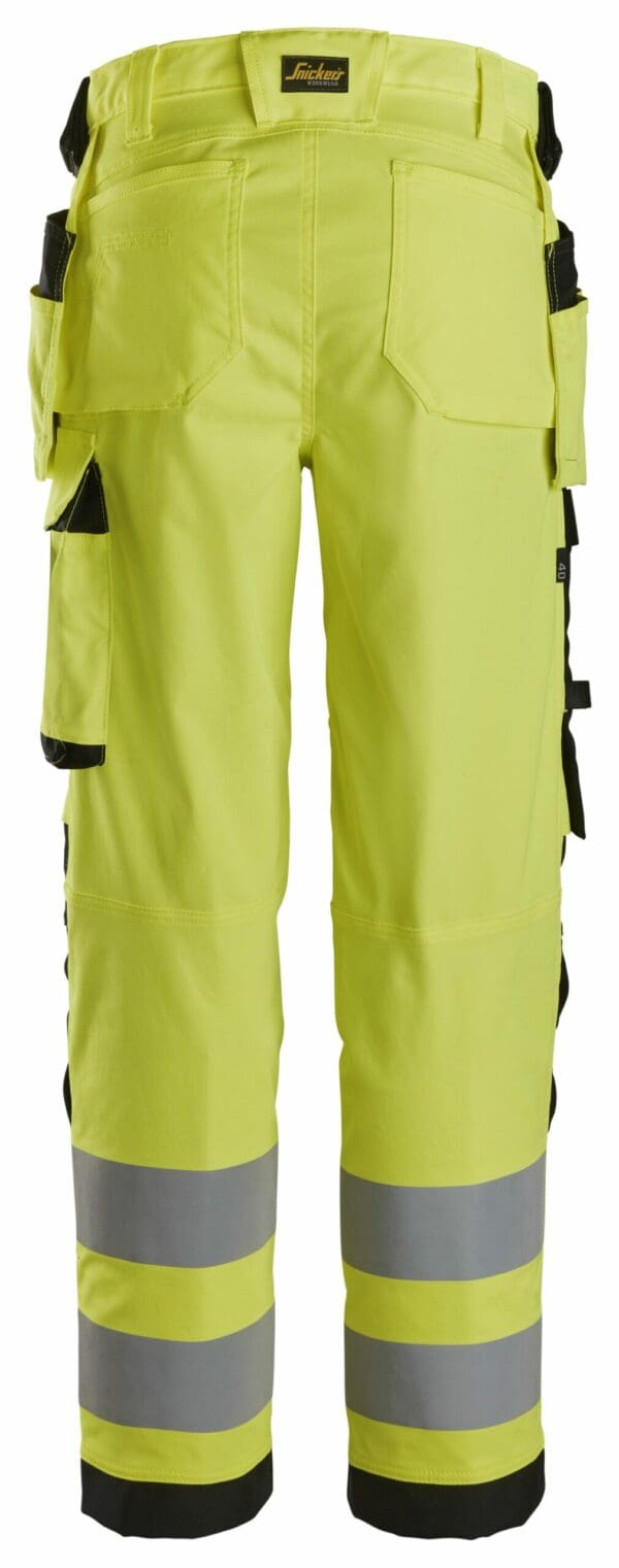 6743 - High-Vis Class 2 Women's Stretch Trousers with Holster Pockets - Image 4