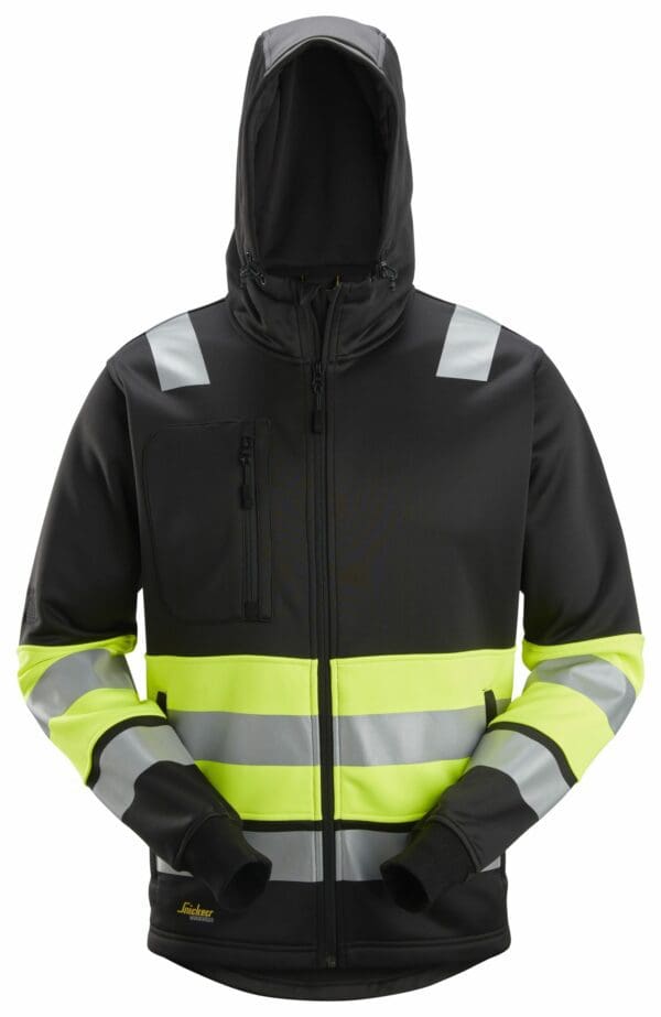 8038 - High-Vis Class 1 Full Zip Hoodie