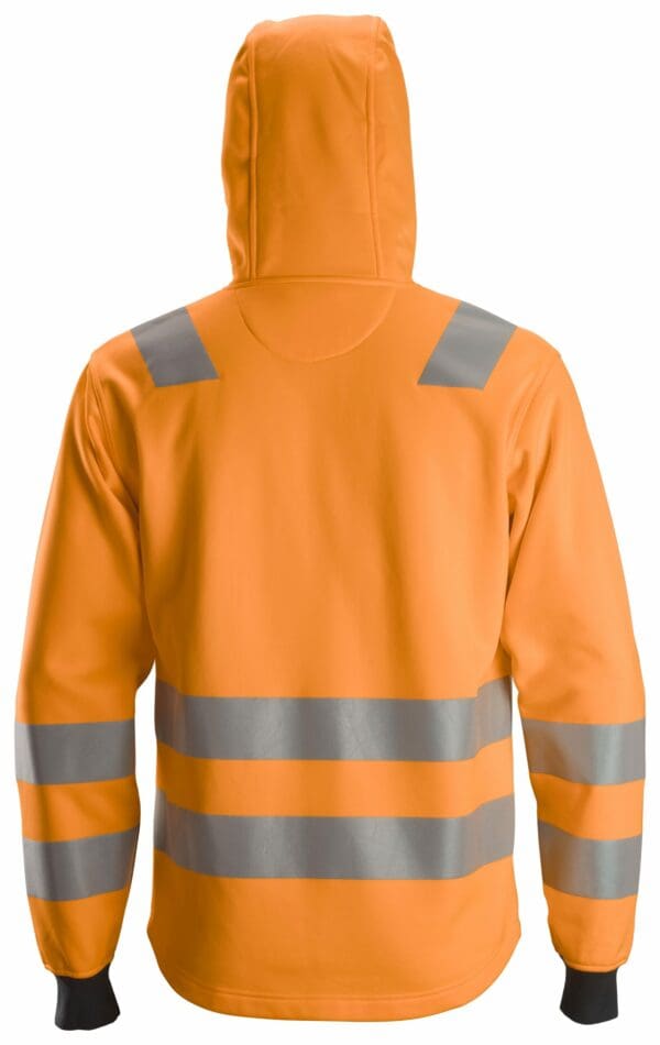 8039 - High-Vis Class 2/3, Full Zip Hoodie - Image 2