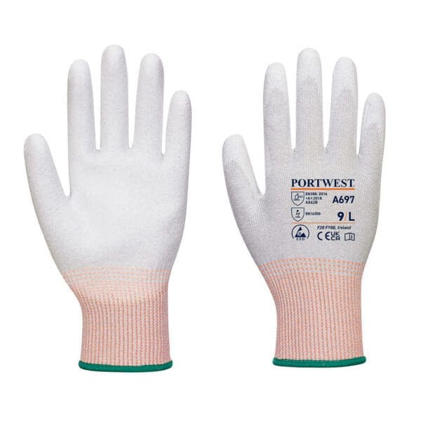 LR13 ESD PU Palm Glove - 12 pack