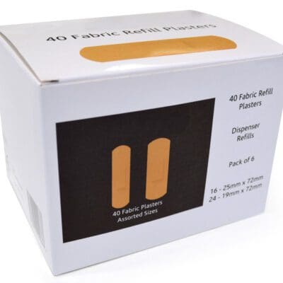 Assorted Fabric Plasters - Pack of 40