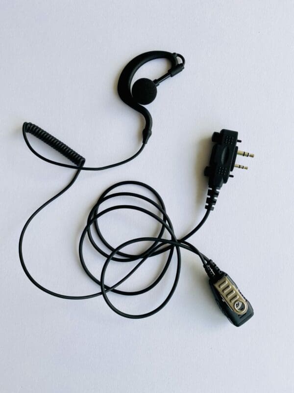 Kenwood Kevlar Lined 1 Wire Acoustic Tube Earpiece