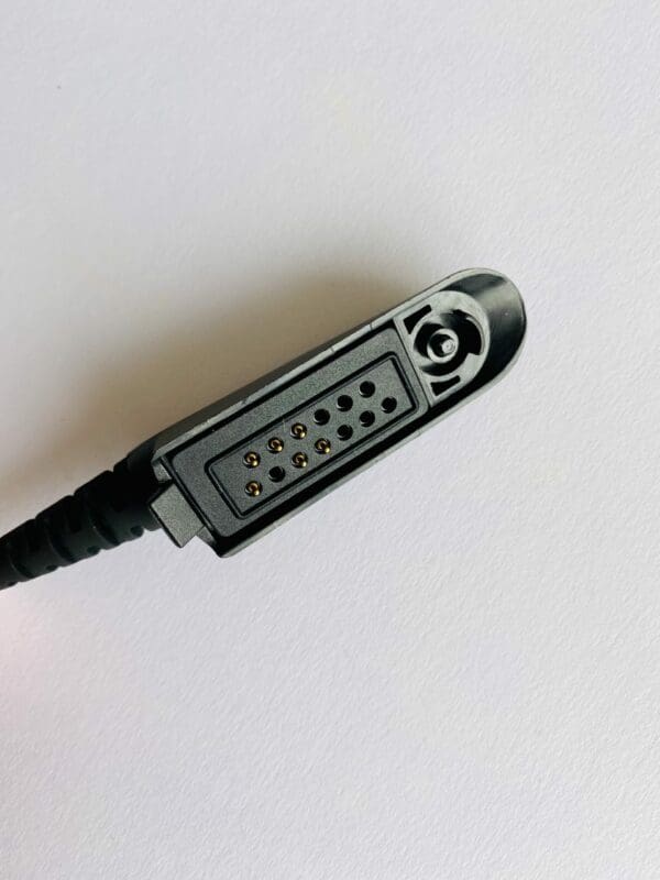 Motorola Ear Piece acoustic Tube In Ear Multi Pin Block, NOT Digital Connection 2 Wire - Image 2