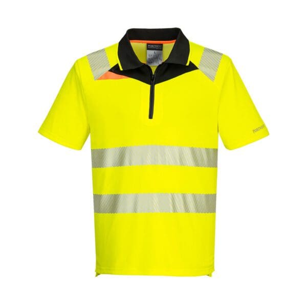 DX4 Hi-Vis Short Sleeve Polo Shirt - Image 2
