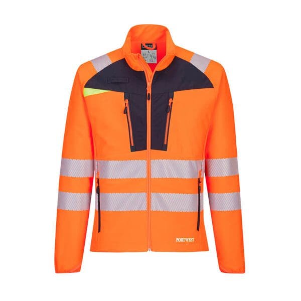 DX4 Hi-Vis Zip Base Layer
