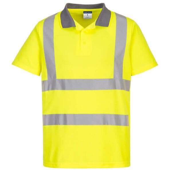 Eco Hi-Vis Short Sleeve Polo (6 Pack) - Image 2