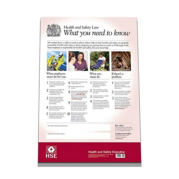 Health & Safety Law Poster