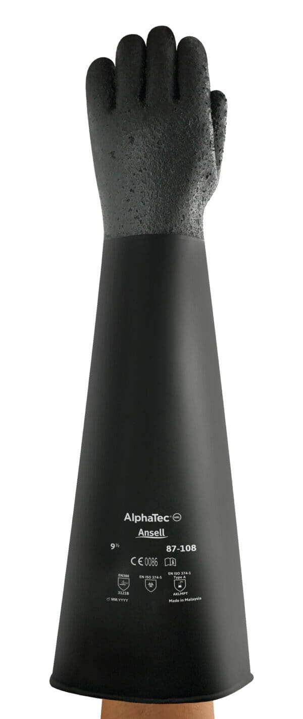 Industrial Latex Heavyweight 24" Gauntlet