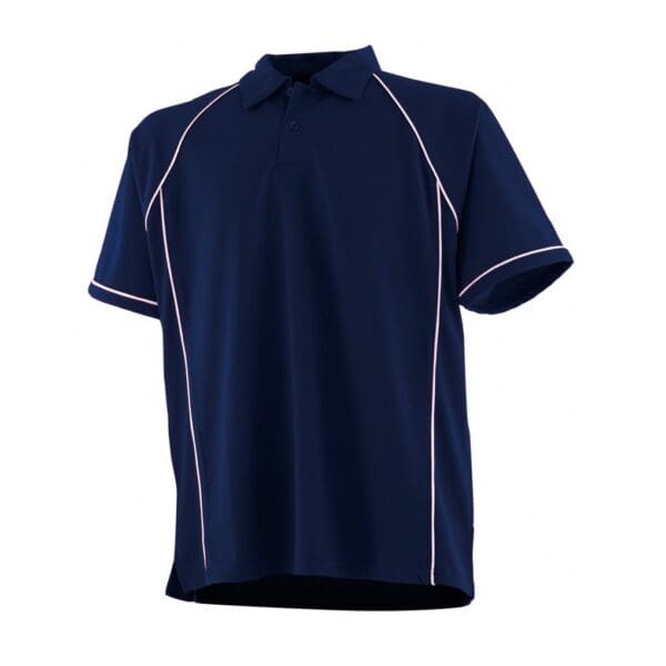 Finden & Hales Performance Piped Polo - Image 3