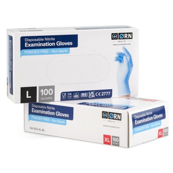 ORN Nitrile Disposable Gloves Box (Box of 100)